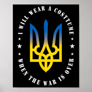 Poster Je porterai un costume quand la guerre sera finie
