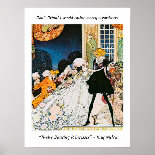 Poster Je préfère épouser un jardinier ! Kay Nielsen (Devant)