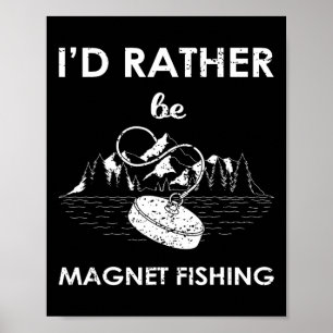 Poster Je préfère être la pêche au gros
