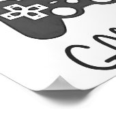 Poster Je préfère être un jeu vidéo (Coin)