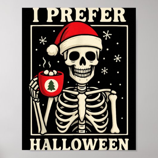 Poster Je préfère Halloween (Devant)