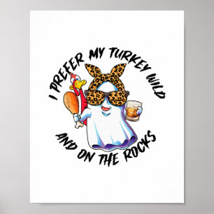 Poster Je préfère ma Turquie sauvage et sur les rochers