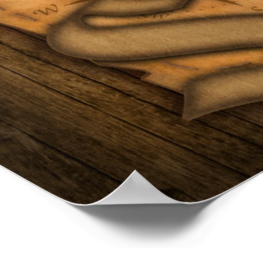 Poster Je préfère naviguer (Coin)