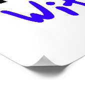 Poster Je préférerais être (Coin)