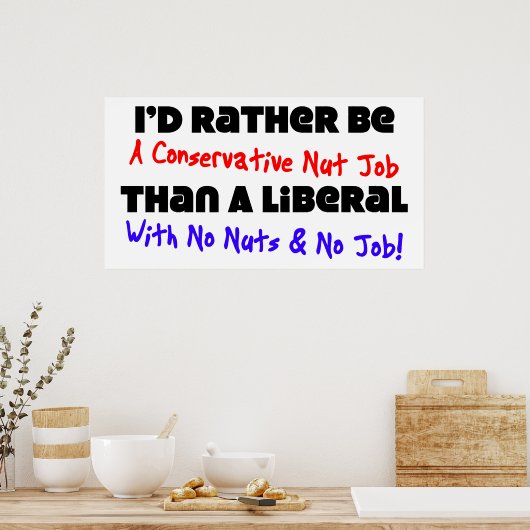 Poster Je préférerais être (Cuisine)