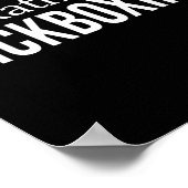 Poster Je préférerais faire du kickboxing -  (Coin)