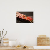 Poster Je préférerais jouer de la percussion de musique X (Cuisine)