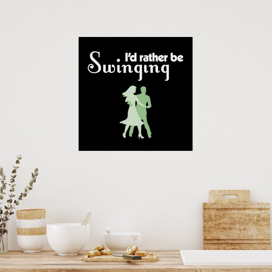 Poster Je préférerais te balancer (Cuisine)