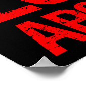 Poster Je Prévois De Survivre À L'Apocalypse Zombie (Coin)