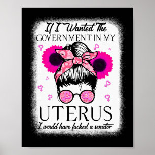 Poster Je Recherché Le Gouvernement Dans Mon Uterus Pro C