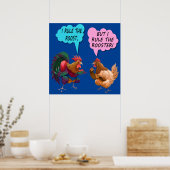 Poster Je règle l'affiche du roost (Cuisine)