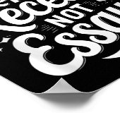 Poster Je répète récréation pas d'essais _1 (Coin)