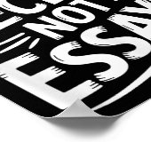 Poster Je répète récréation pas essais (Coin)