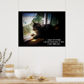 Poster Je rêve de Haiku extérieur (Cuisine)