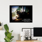 Poster Je rêve de Haiku extérieur (Bureau à domicile)