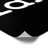 Poster Je sais pas Sarcasme Vie (Coin)