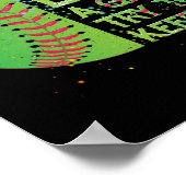 Poster Je Sais Que Je Joue Comme Une Fille Essaie De Cont (Coin)