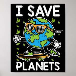 Poster Je Sauve L'Environnement De l'environnement Du Jou