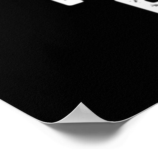 Poster Je serai Bug Funny Movie Phrase Bee Pun Dark BG (Coin)