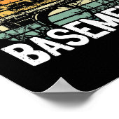 Poster Je Serai Dans Les Tambons De Drummer Sous-Sol (Coin)