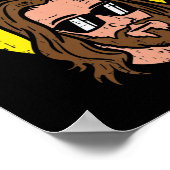 Poster Je serai de retour Jésus Cool Dieu Christ Religieu (Coin)