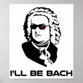 Poster Je serai Johann Sebastian Bach (Devant)