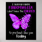 Poster Je Souffre De La Fibromyalgie Sensibilisation Papi (Devant)