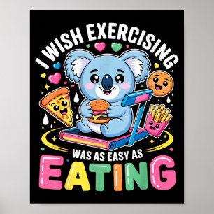 Poster Je Souhaite Que Faire De L'exercice Soit Aussi Fac