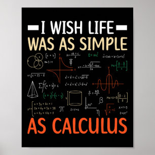 Poster Je souhaite que la vie soit aussi simple que le ca