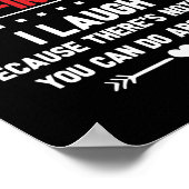 Poster Je souris parce que tu es mon gendre Je rigole (Coin)