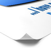 Poster Je souris parce que...V2 (Coin)