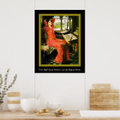 Poster 'Je suis à moitié malade de l'ombre' (Cuisine)