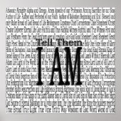 POSTER JE SUIS AFFICHÉ (Devant)