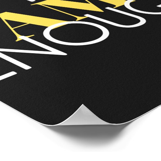 Poster Je Suis Assez (Coin)