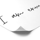 Poster Je Suis Assez Simple (Coin)