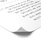 Poster Je suis au Ciel Mère du Mariage de Mémorial de la  (Coin)