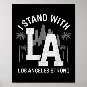 Poster Je suis avec La Californie Los Angeles