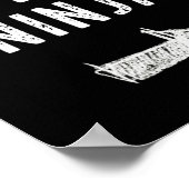 Poster Je suis avec le costume Ninja Halloween Coup de co (Coin)