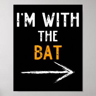 Poster Je suis avec le T Costume Halloween Couple Corresp