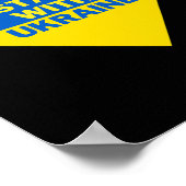 Poster Je suis avec l'Ukraine2 (Coin)