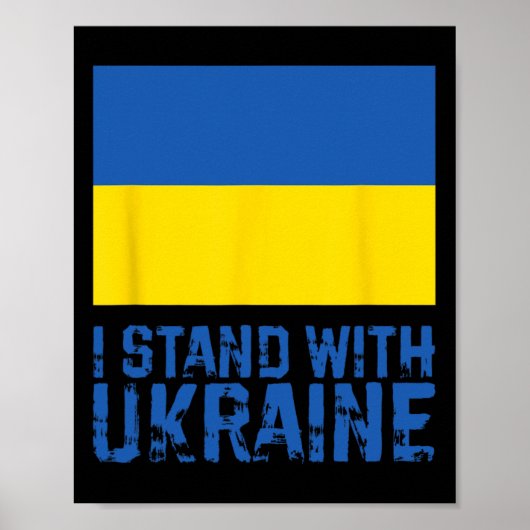 Poster Je suis avec l'Ukraine 6  (Devant)