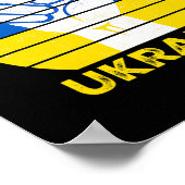 Poster Je suis avec l'Ukraine - Soutenir l'Ukraine - Prie (Coin)