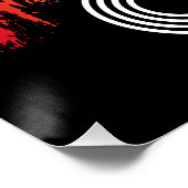 Poster Je suis cette bande de cassette classique rétro (Coin)