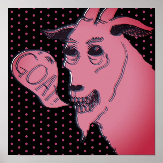 Poster Je Suis Chèvre (Devant)