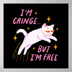 Poster Je suis Cringe, mais je suis libre