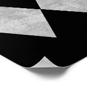 Poster Je suis difficile drôle double diamants noirs ski (Coin)