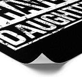 Poster Je suis difficile drôle double diamants snowboard (Coin)