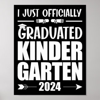 Poster Je suis diplômé de la maternelle Diplômé de la mat