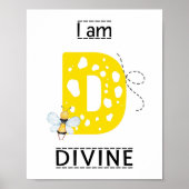 Poster Je suis divin (Devant)