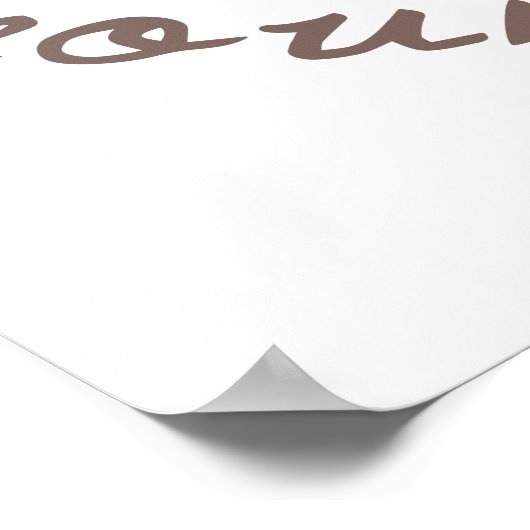 Poster Je suis en forme (Coin)